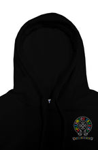 Load image into Gallery viewer, The Hollywood Vampire Rainbow Crosses Pullover Hoodie (BLACK)