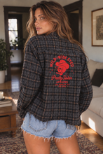 Wild + Wild Eye’d Cropped Fall Flannel
