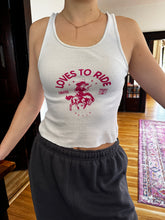 Loves to Ride Classic Cropped Tank