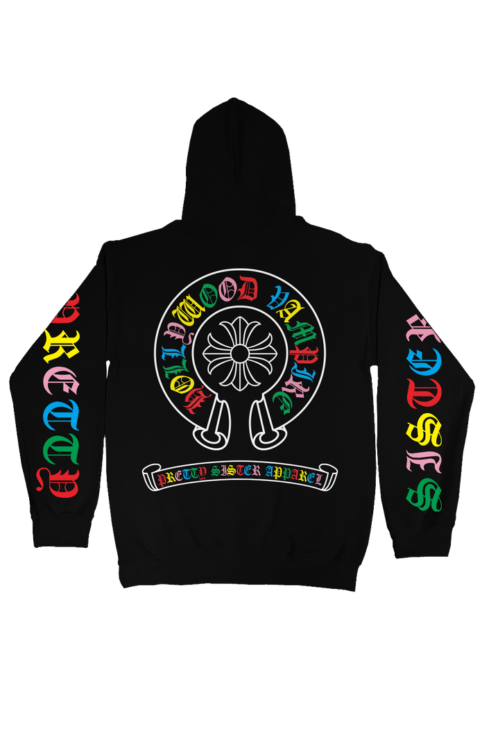 Hollywood Vampire Pullover Hoodie (RAINBOW LOGO)