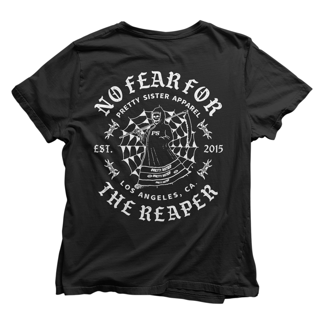 No Fear For The Reaper Heavyweight T-Shirt ( Black )