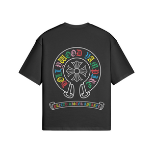 The Hollywood Vampire Rainbow Logo Heavyweight Boxy Tee