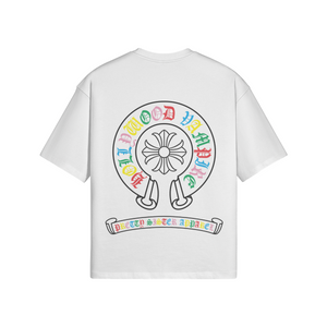 The Hollywood Vampire Rainbow Logo Heavyweight Boxy Tee