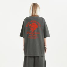 WIld + Wide Eyed Oversized Washed Faded Vintage Premium Tee