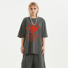 WIld + Wide Eyed Oversized Washed Faded Vintage Premium Tee